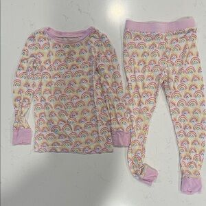 Little Sleepies Rainbow two piece (2T)